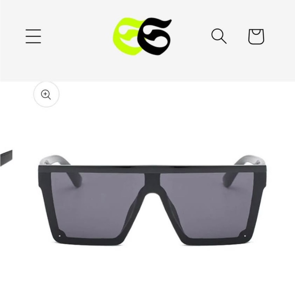 Sendy Shades brand Black Sunglasses